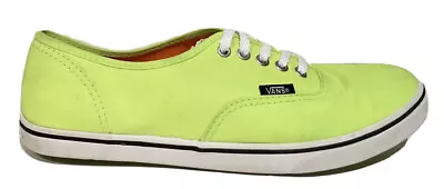 Vans Authentic Sneakers Green Size 8 • $34.99
