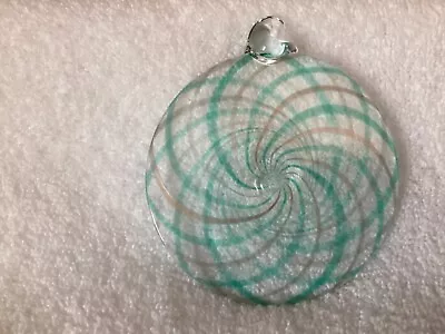 Vitrix 1999 Spyrograph Swirled Ornament Made In Corning NY~Hand Crafted~Vintage • $20