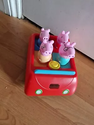 Peppa Pig's Clever Car Interactive Pre-School Toy With Lights And Sounds • £12
