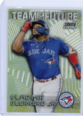 2022 Topps Stadium Club Chrome  Team Of The Future  Vladimir Guerrero JR #TOF-3 • $0.99