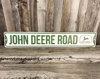 John Deere Road 20  Metal Tin Sign Vintage Style Farm Tractor Barn Farmer New • $26.95