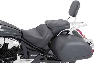 $710 • Buy Mustang 76101 Yamaha V-Star 650 Classic & Silverado 98-15 Vintage Two-Piece Seat