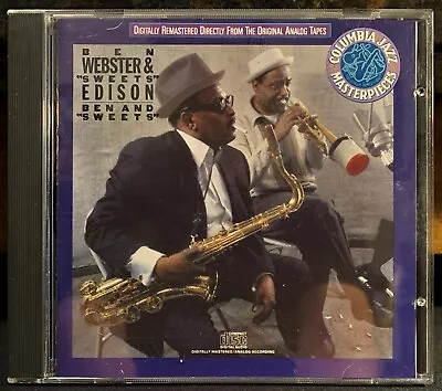 CD Ben And Sweets Ben Webster & Sweets Edison 1987 1CD • $4.49