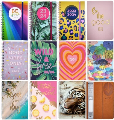 £4.69 • Buy 2023 2024 A5 Size Academic Mid Year Week To View Student Teacher Diary Planner