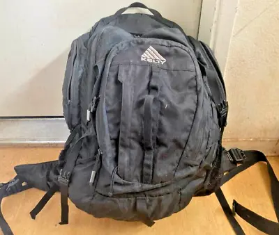 KELTY Redwing 44 Black Hiking Camping Backpack Airflow Padded Belt Tactical Bag • $49.99