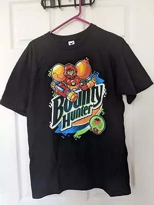 Metroid Bounty Hunter Shirt Tee Fury Medium Video Game Retro Style Paper Towel • $15