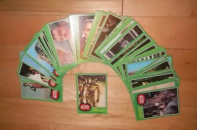 1977 Topps Star Wars Series 4 Green Trading Cards Singles Complete Your Set EX+ • $3.99