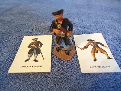 Vintage Marx Warriors Of The World Pirate Captain Cobham Figure/Card + Xtra Card • $4.97