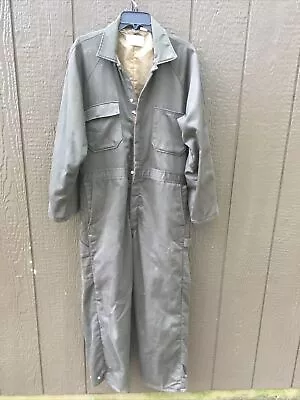 Vintage Sears Roebuck Work Outerwear One Piece Insulated Coveralls Men's 40 S • $19.99