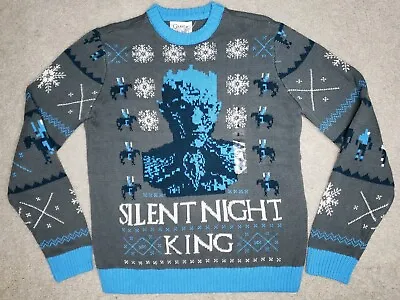 $24.49 • Buy Game Of Thrones Ugly Christmas Sweater Silent Night King HBO Size Small Top