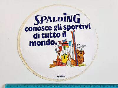 Adhesive Spalding Ski Sticker Autocollant Adhesive Vintage 80s Original • $15.15