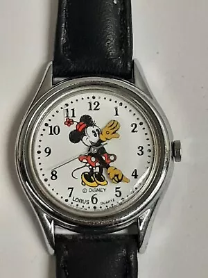 Vintage Lorus / Disney Ladies Minnie Mouse Watch (#v515-6080)  - -  Lot 11-1076 • $18