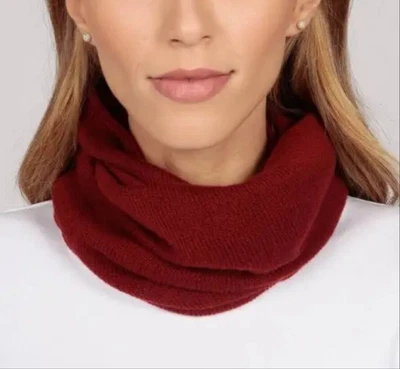£34.99 • Buy John Lewis 100% Pure Cashmere Snood. Made In Italy. NWT Red Burgundy