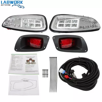 Full LED Light Kit LED Headlights/LED Tail Lights For EZGO RXV 2016+ Golf Cart • $64.50