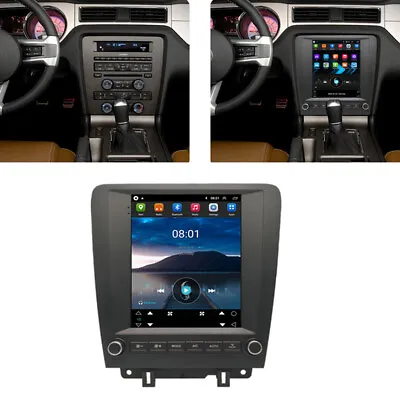 For 2010-14 Ford Mustang Stereo Radio 9.7'' Vertical Android 10.1 GPS Head Unit • $324.89