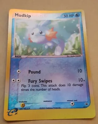 Vintage Pokemon Black Star Promo - #010 Mudkip (holofoil) Nm • $8.70