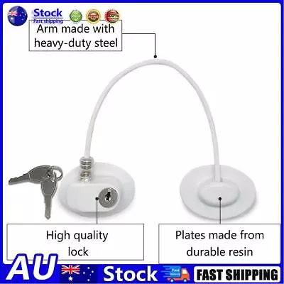 $9.36 • Buy AU Baby Safety Lock Home Refrigerator Fridge Freezer Door Cabinet Drawer Lock