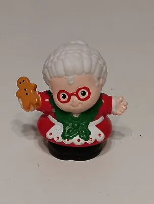 Fisher Price Little People MRS. SANTA CLAUS With GINGERBREAD Christmas Figure  • $9.99