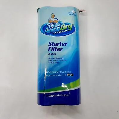 New Sealed Mr Clean AutoDry Car Wash Starter Refill Disposable Filter THREE Uses • $19.97