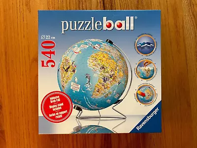 Puzzle Ball Ravensburger 540 Pieces No. 11 133 6 Used Once Has All Pieces • $7