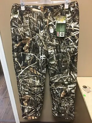 Coleman Waterproof Fleece Lined Hunting Pants Realtree Max-4 2XL NEW • $39.99
