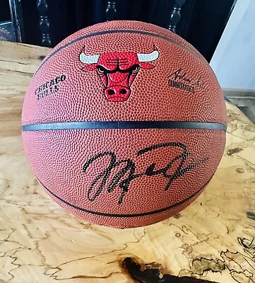 Michael Jordan Signed Wilson Chicago Bulls Basketball Empire Authentics COA • $790