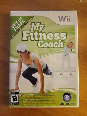 My Fitness Coach (Nintendo Wii 2008) English And French Case Disc And Manual • $10