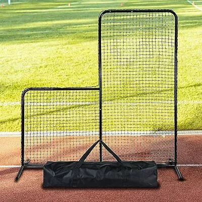 AKA Sports L Screen NET (7x7FT Baseball Pitching Net) Baseball Heavy L Screen • $183.03