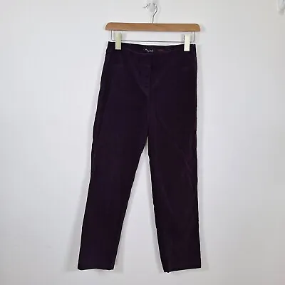 Robell Modell Bella Purple Moleskin Velvet Trousers UK 10 • £24.99