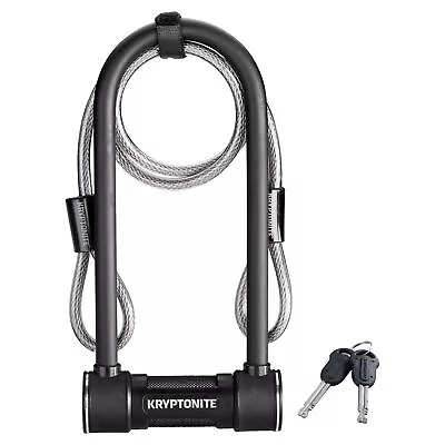 Level 5 14 Mm U-Lock Bicycle Lock With Looped Bike Security Cable • $27.89