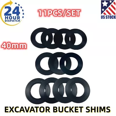 40MM Bucket Pin Shim Kit For Excavator And Skid Steer Cat Bobcat Deere Komatsu • $11.85