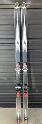 Vintage Kneissl Snow Skis 185 Cm 29561966 W/Salomon 337 Bindings Made In Austria • $99.95