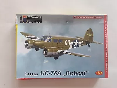 KP Cessna UC-78A  Bobcat  Model Kit KPM0168 In 1:72 Scale • £25