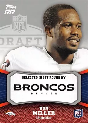 2011 Topps Rising Rookies #200 Von Miller RC Rookie Card Denver Broncos 💎🏈💎 • $0.99