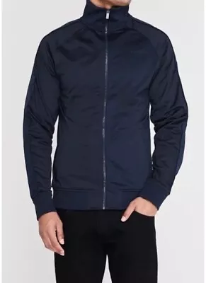 FIRETRAP Men's Full-Zip Track Jacket Navy Size M £50.00 • £16.99