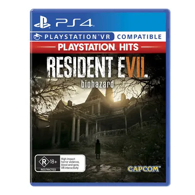 Resident Evil VII 7 Biohazard Survival Horror Game Sony Playstation 4 PS4 PSVR  • $49