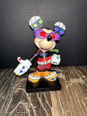 Disney Inspearations Mickey Mouse By Elton John Figurine 17810 Music Royalty 6” • $139
