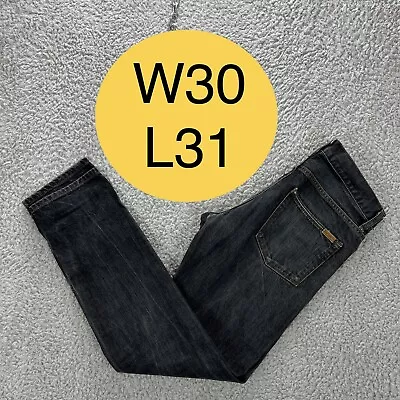 £26.71 • Buy Vintage Carhartt Jeans Mens W30 L31 Charcoal Black Denim VCUC No Cuff Damage