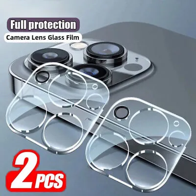 Camera Lens Protector For IPhone 15 14 13 12 11 Pro Max Mini Case Tempered Glass • £2.09