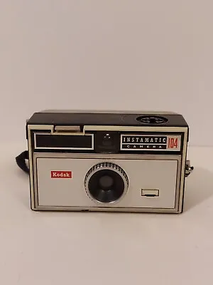 Vintage Kodak Instamatic 104 Camera With Wrist Strap • $20