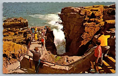 Postcard Thunder Hole Mt. Desert Island Maine F8 • $1.99