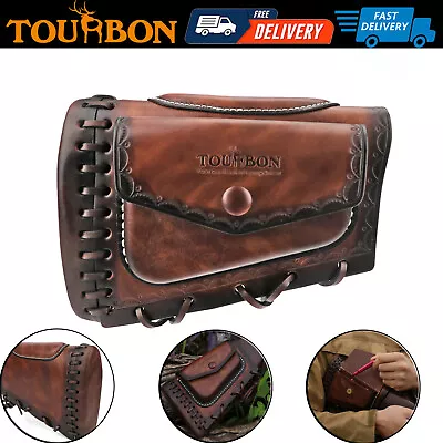 Tourbon Rifle Recoil Pad Cheek Rest Riser Shotgun Buttstock Cover Ammo Side Bag • $99.99