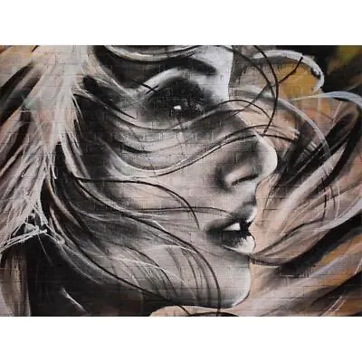 Barbalis Graffiti Woman Girl Wall Street Wall Art Print • £11.99