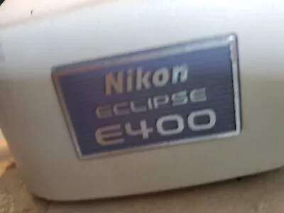 NIKON Eclipse E400 Microscope With Carrying Case  • $959.99