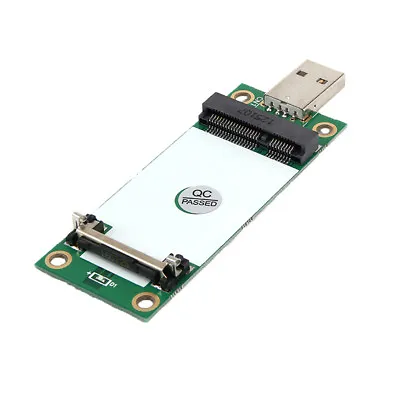 Mini   WWAN Card To USB Adapter With SIM Slot 3G/4G Tester Converter • £8.74