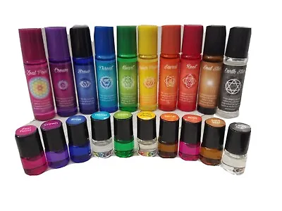 DoTerra Essential Oils Chakra Kit 10 X 1mL SAMPLE Rainbow Rollerball Applicators • $21.95