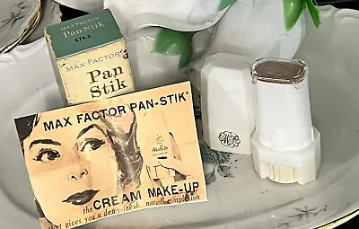 Vintage Max Factor Hollywood Pan-stik Television Cream Make Up New Ctv-3 • $89.99