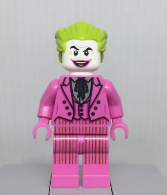 LEGO Minifigure The Joker Sh704 DC Batman Classic TV Pink Suit 76188 • $17.11