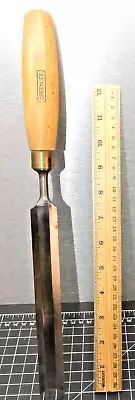 Old Woodworking Tools Vintage Greenlee 1  Bevel Edge Chisel • $0.99