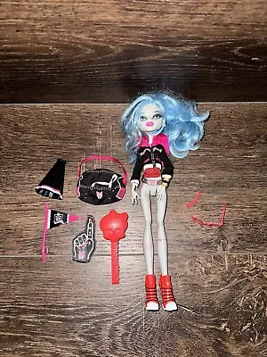 Monster High Ghoulia Yelps Fearleading Mattel Doll W/ Accessories INCOMPLETE • $54.99